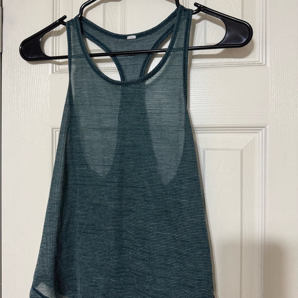 lululemon athletica Teal Tank Top